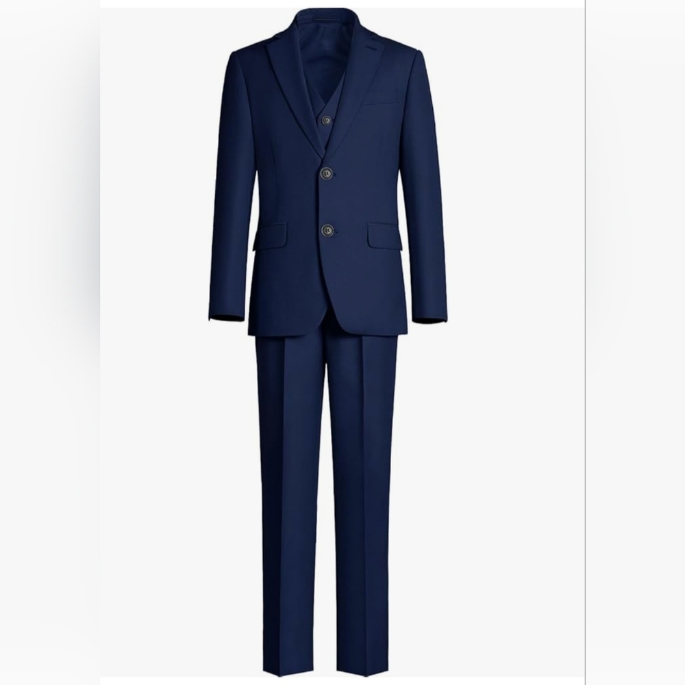 Youth Big Boy Blue 3 piece  suit size 16